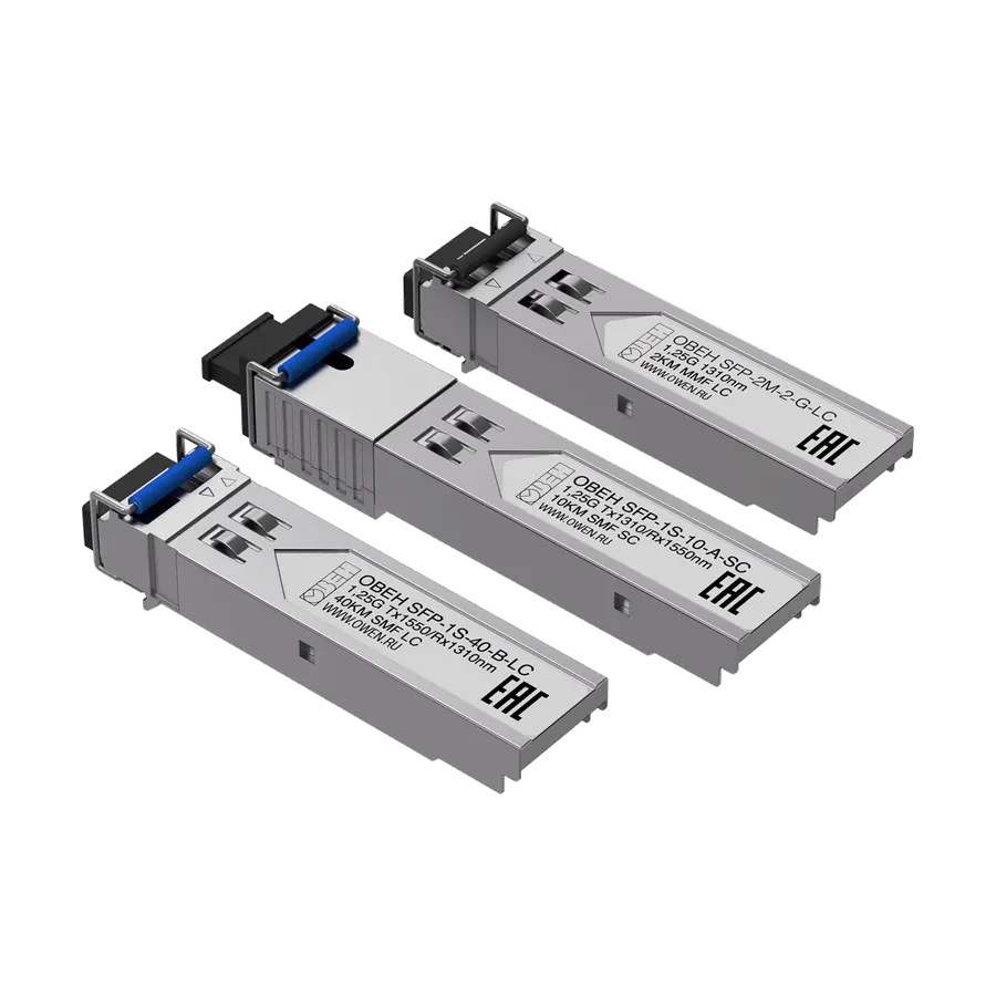 SFP-модули для высокоскоростной передачи данных на большие расстояния