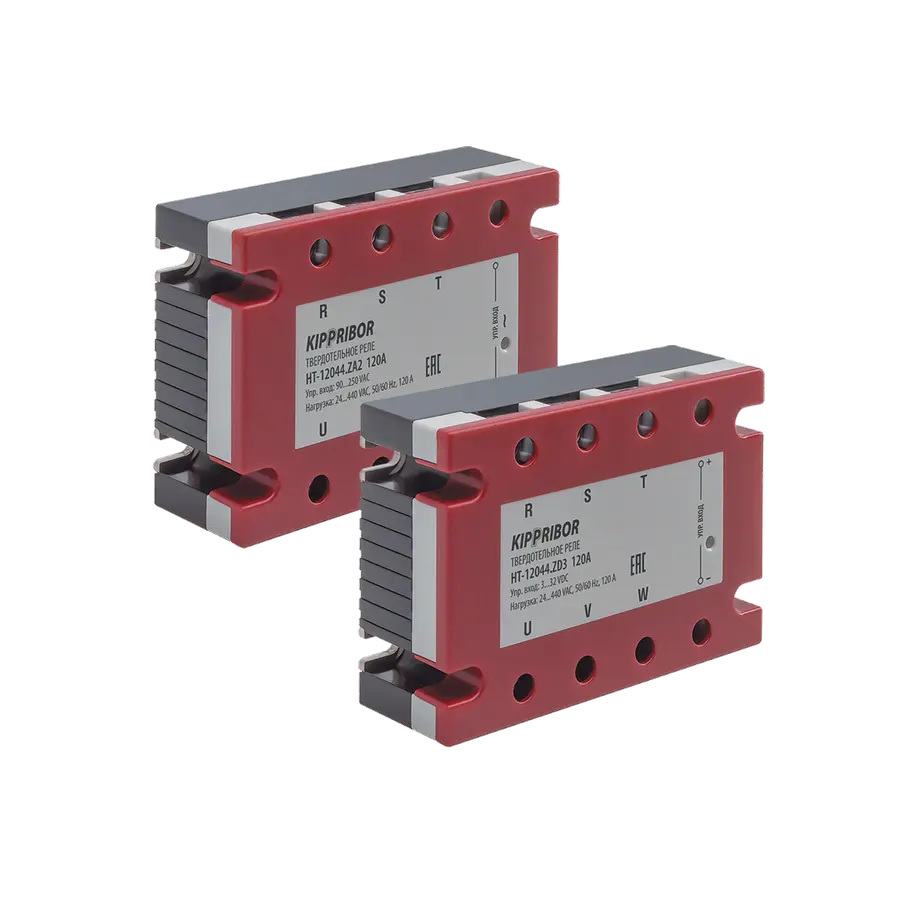 HT-xx44.ZD3 [M02] и HT-xx44.ZA2 [M02] трехфазные твердотельные реле для коммутации резистивной нагрузки