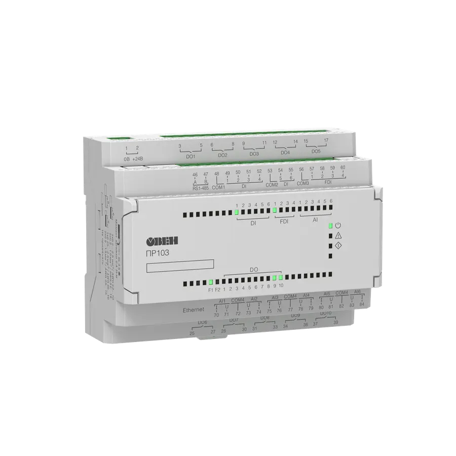 ПР103 программируемое реле с Ethernet